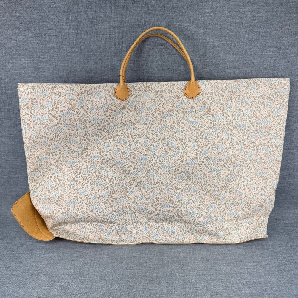 Marc by Marc Jacobs Lock It Pocket Tote Whitecap Grey Multi Canvas Leather NWT - Picture 7 of 14